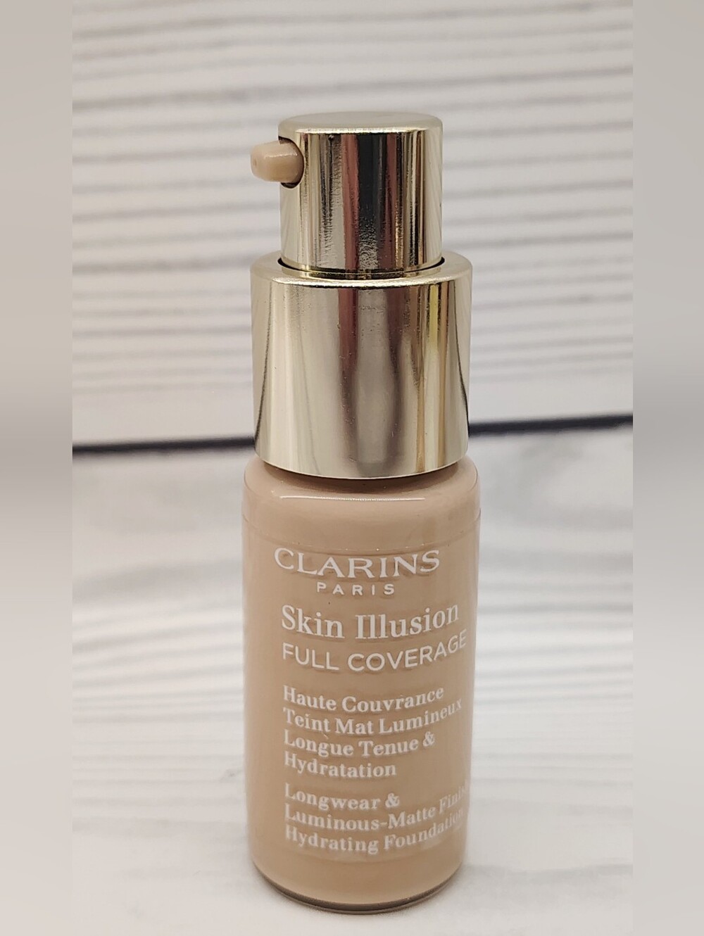 Clarins Skin Illusion Full Coverage Foundation Makeup 102.5C